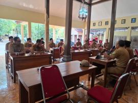 Rapat Koordinasi Pamong Kalurahan Giricahyo Bersama Jajaran Kapanewon Purwosari